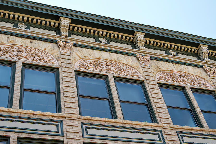 Architectural Detail On Pearl Street In Boulder Colorado Photograph by Ann Powell