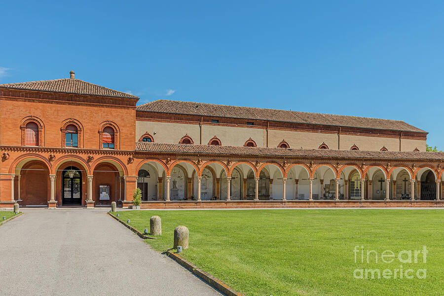 Architectural Elegance of Charterhouse of Ferrara Arches Digital Art by Benny Marty Architectural Elegance of Charterhouse of Ferrara Arches Digital Art by Benny Marty