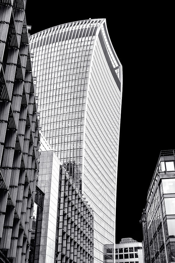 Architectural Elegance of the Walkie-Talkie Building Photograph by John Wright Architectural Elegance of the Walkie-Talkie Building Photograph by John Wright