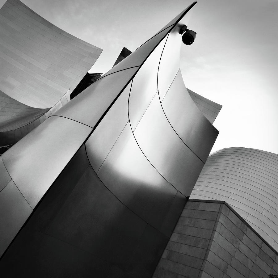 Architectural Shapes Walt Disney Concert Hall Photograph by Patrick Malon
