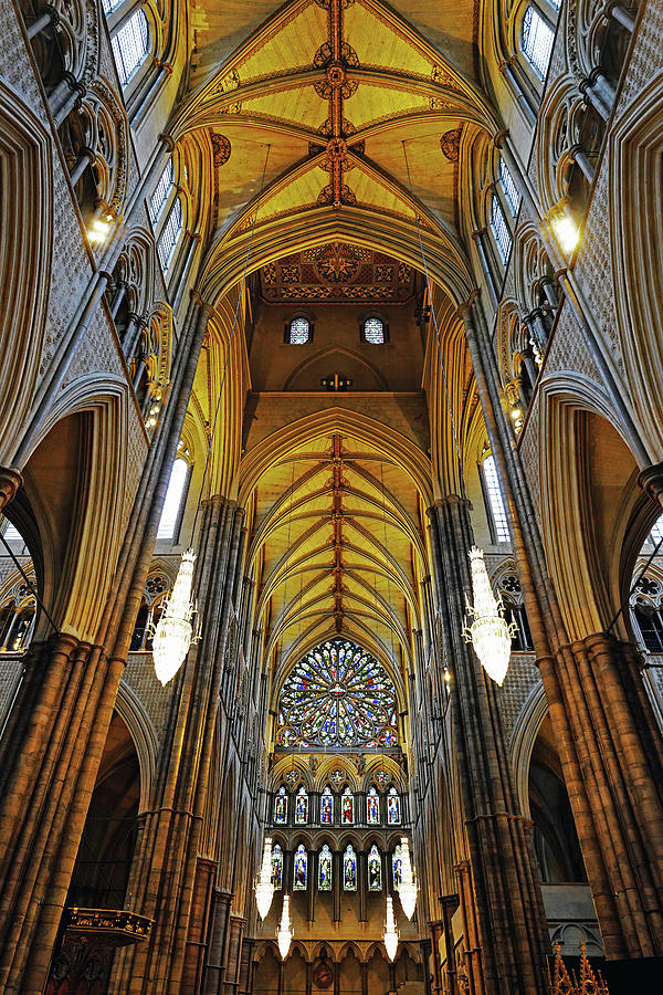 Architectural View 2 Of Westminster Abbey In London England Photograph ...