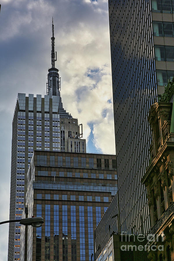 Architecture NYC Empire State  Photograph by Chuck Kuhn