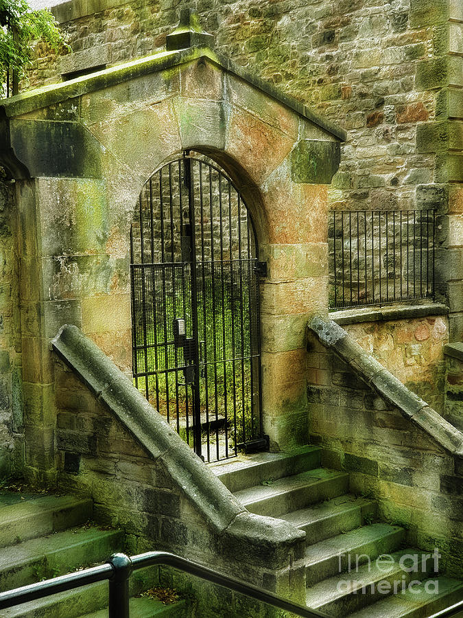 Archway and Steps - The Vennel Photograph by Yvonne Johnstone