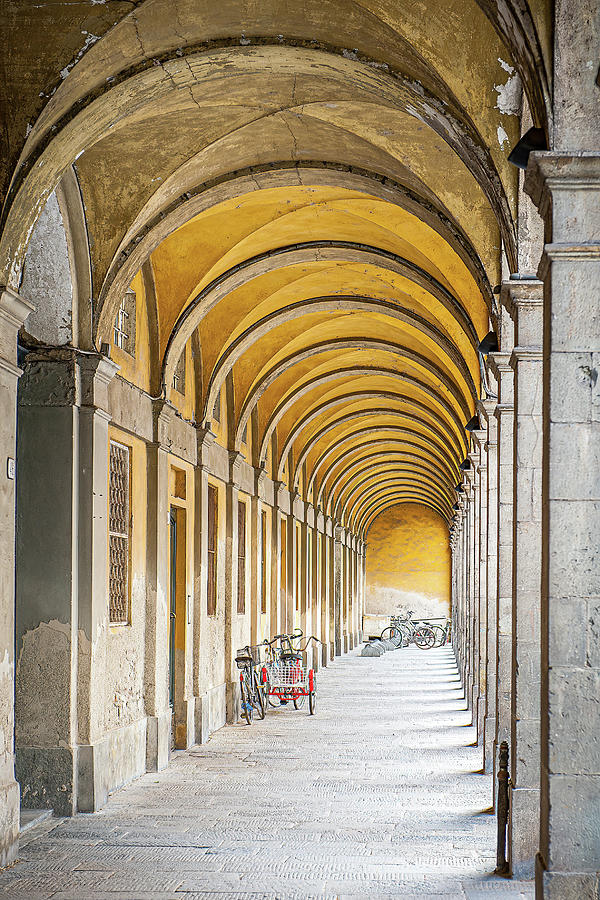 Archway In Lucca Photograph by Marla Brown