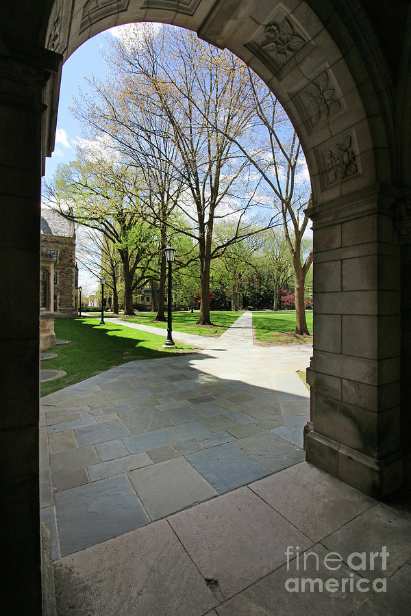 Archway to Law Quadrangle University of Michigan  6140 Photograph by Jack Schultz