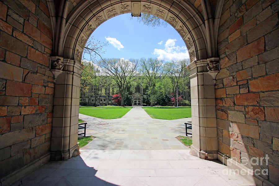 Archway to Law Quadrangle University of Michigan  6146 Photograph by Jack Schultz
