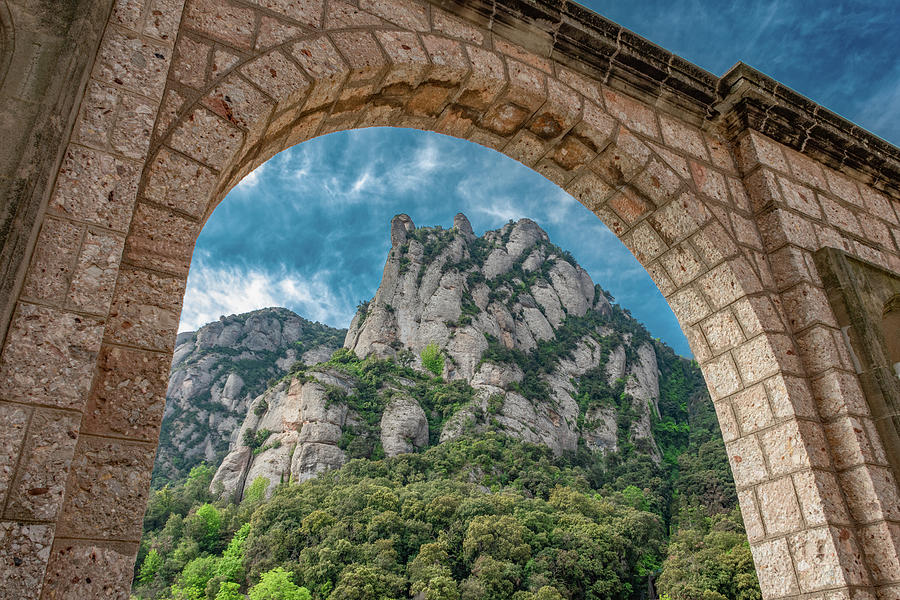 Archway View, Montserrat Photograph by Marcy Wielfaert