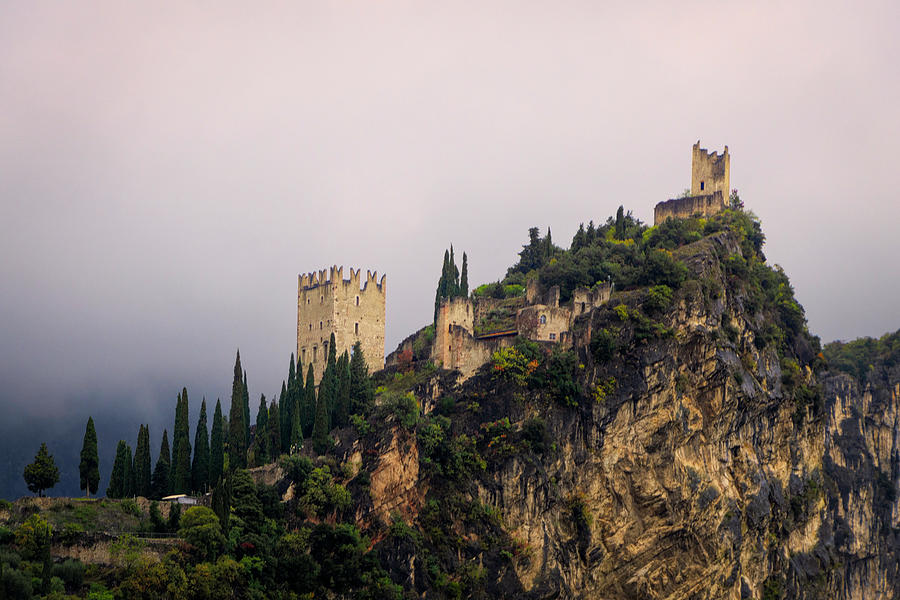 Arco Castle in Italy Photograph by Lindsay Thomson