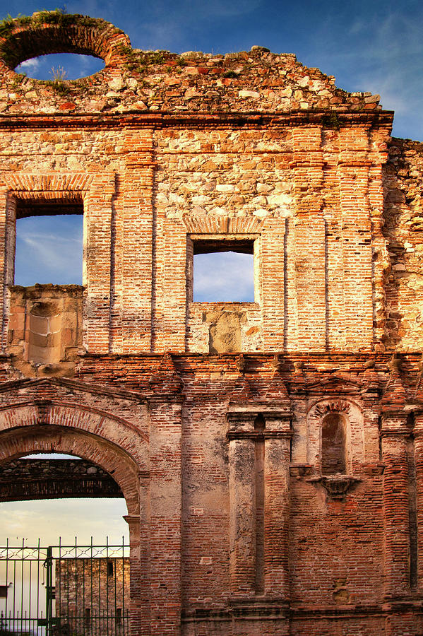 Arco Chato ruins in Casco Viejo, Panama Photograph by Tatiana Travelways
