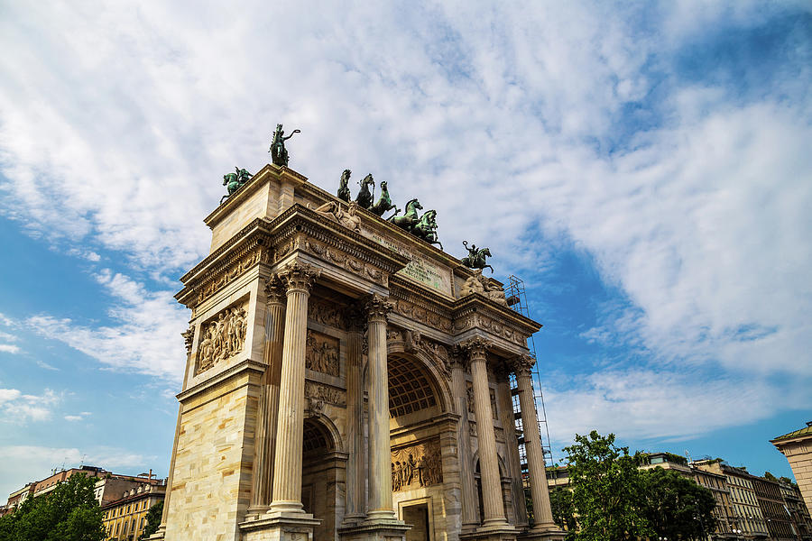 Arco della Pace in Milan Photograph by Fabiano Di Paolo