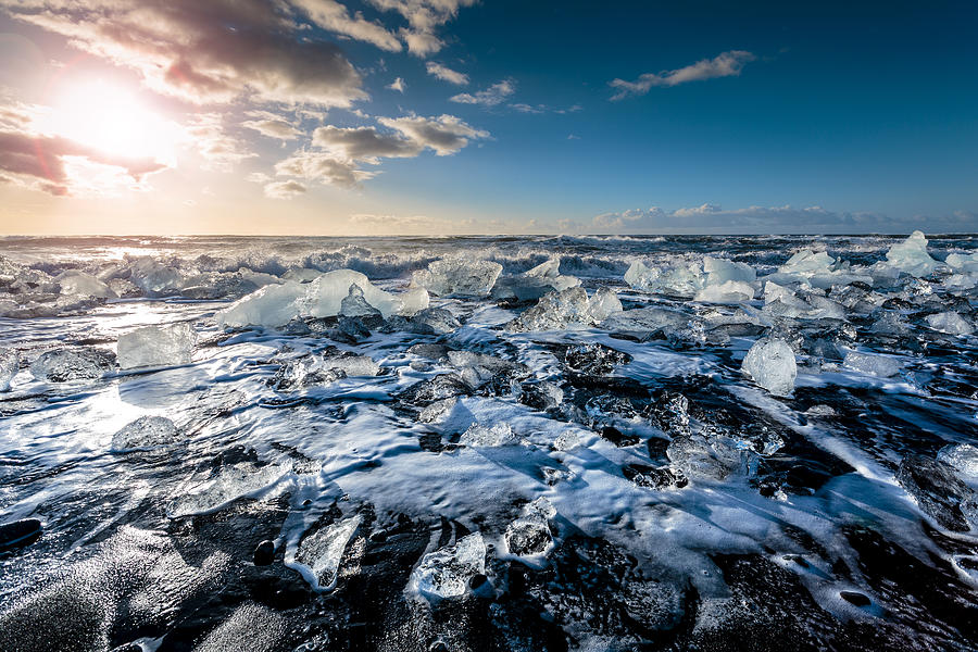 Arctic Beach Sunrise Photograph by Sascha Kilmer