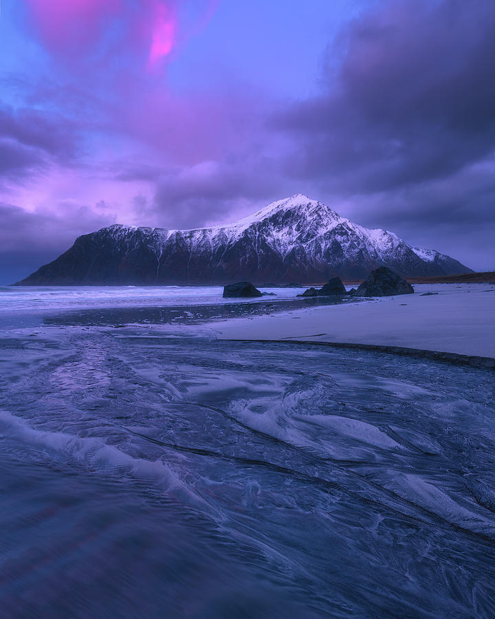 Winter Photograph - Arctic Blue by Tor-Ivar Naess