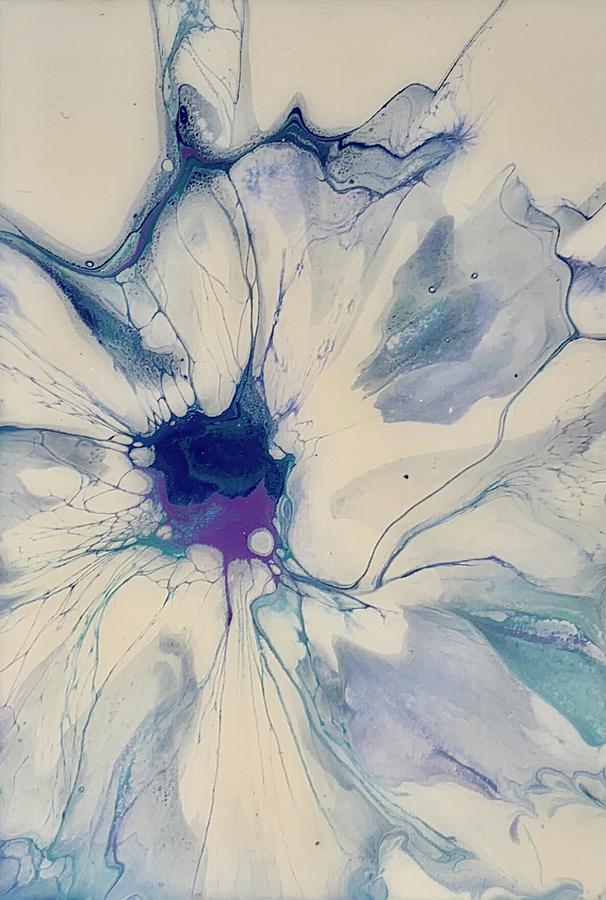 Arctic Flower Painting by Nicole DiCicco