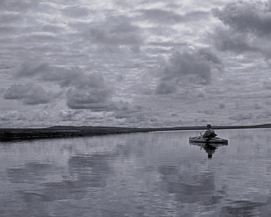 Arctic Kayak Photograph by Tom Daniel