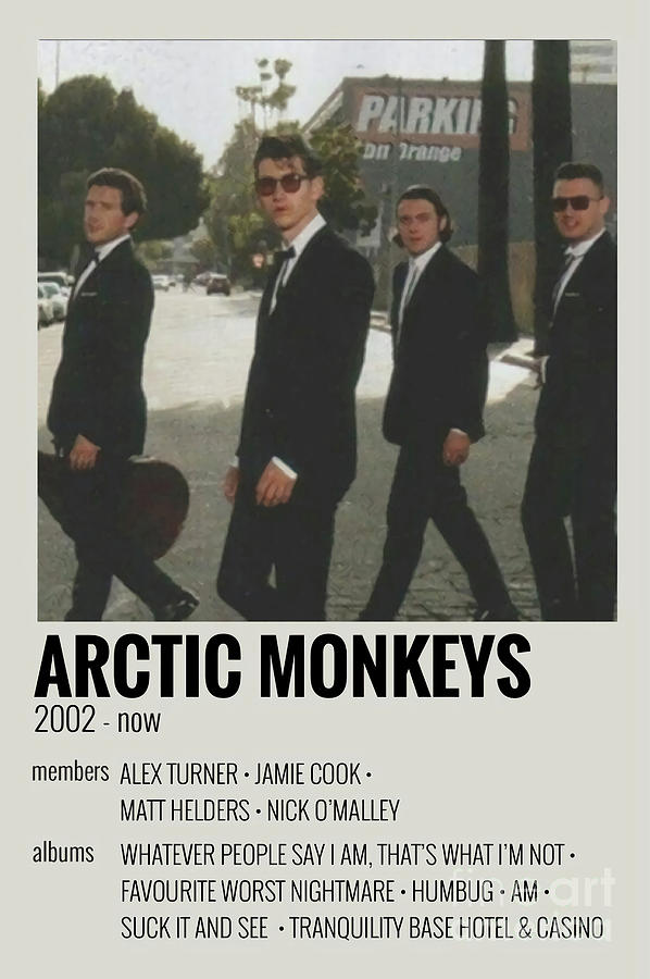 Arctic Monkeys Cover Album Digital Art by Kelley Carmack - Fine Art America