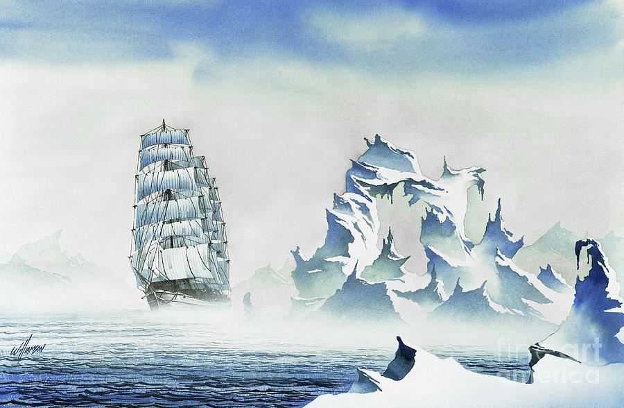 Arctic Seas Painting by James Williamson