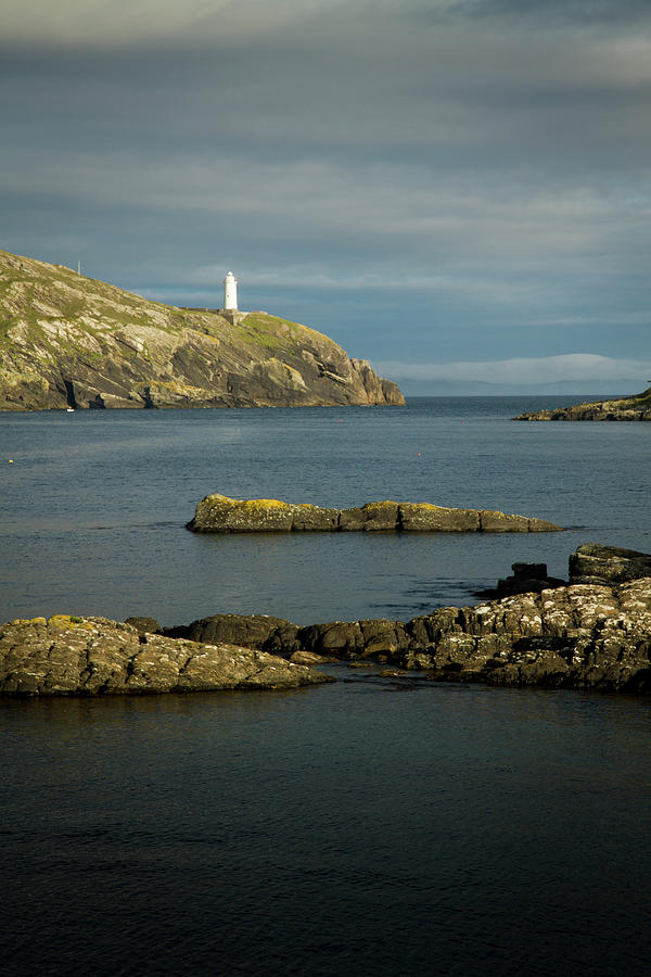 Ardnakinna Lighthouse Portrait Photograph by Mark Callanan