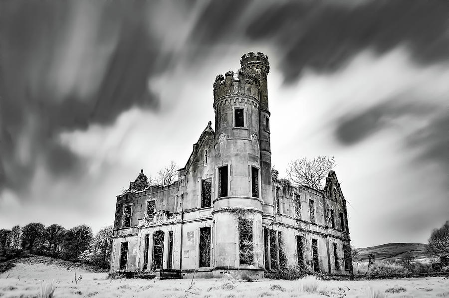 Ardtully Castle Infrared Photograph by Dan Westfall | Fine Art America