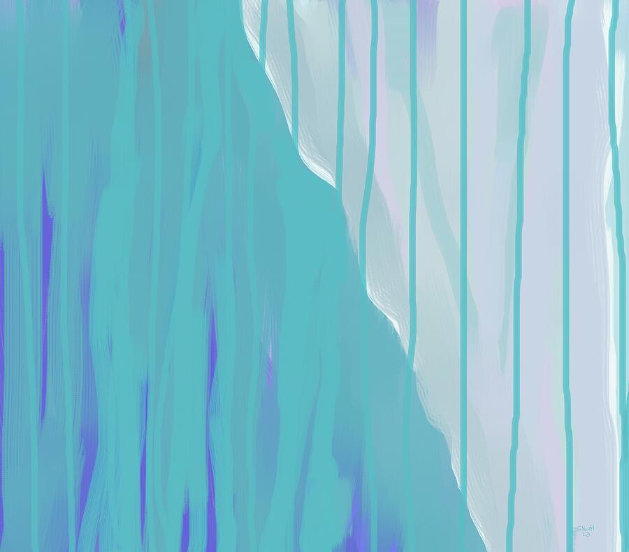 Are You Blue Painting by Sonja Kraft Are You Blue Painting by Sonja Kraft