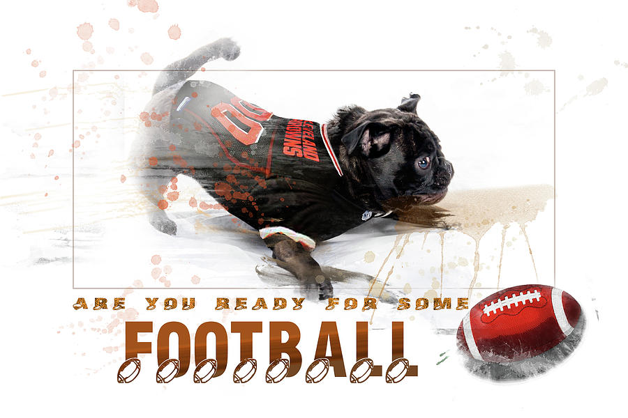 Are You Ready For Some Football Digital Art by David Martin