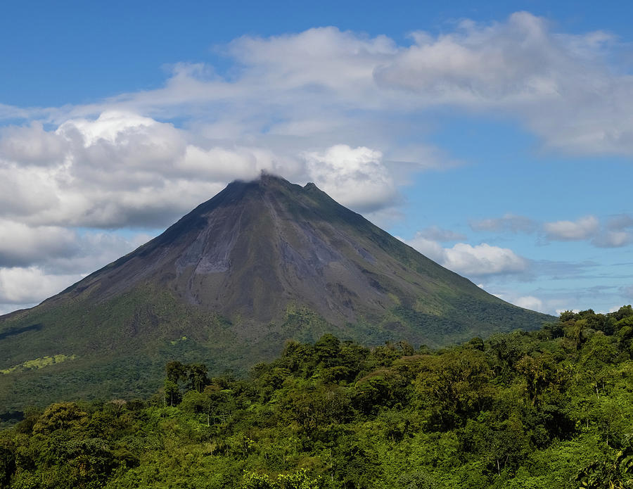 Arenal Volcano Digital Art by Gary Rieks - Fine Art America