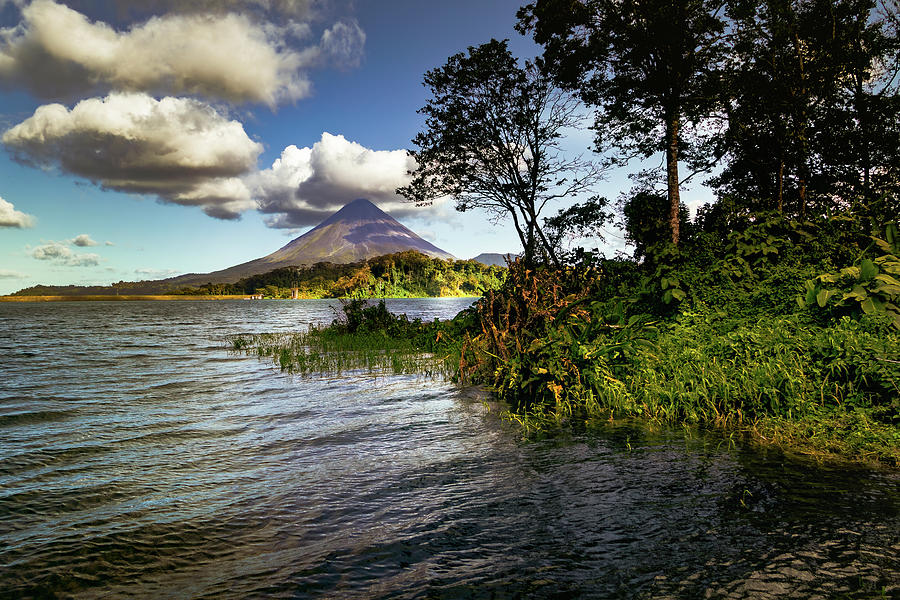 Arenal Volcano Lake Landscape Photograph by Norma Brandsberg