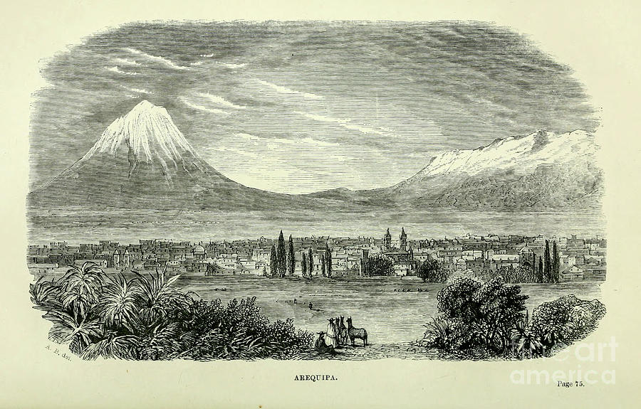 Arequipa N3 Drawing By Historic Illustrations Fine Art America