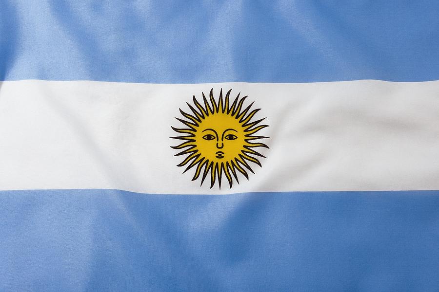 Argentinean Flag Photograph by Junior Gonzalez
