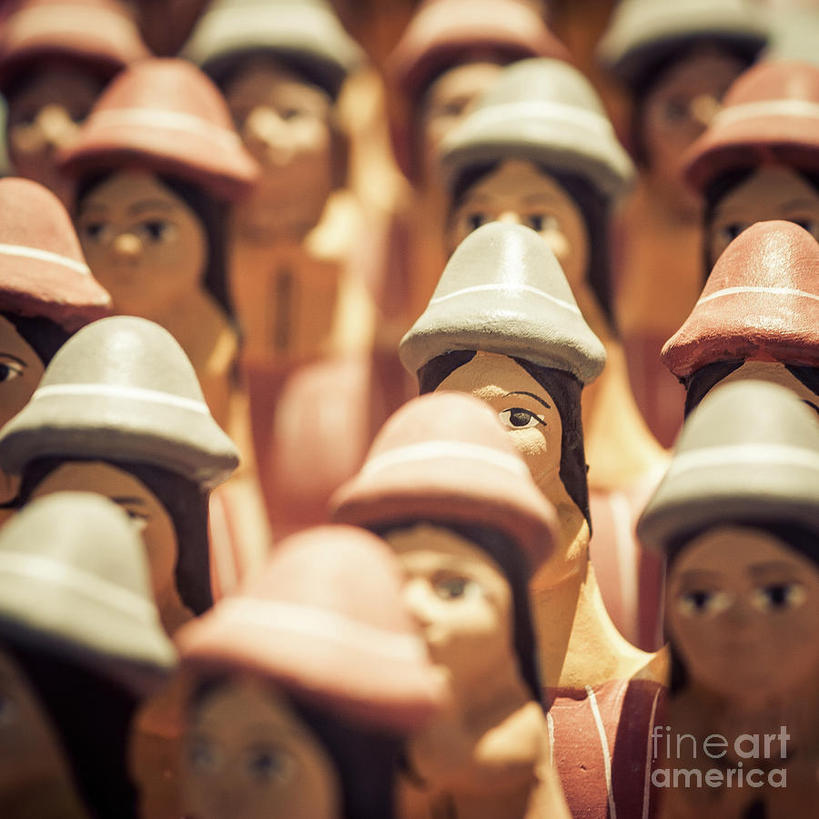 Argentinian Clay Dolls Photograph by Raphael Bittencourt