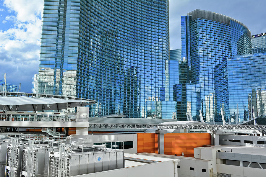 Aria Resort and Casino Photograph by Kyle Hanson