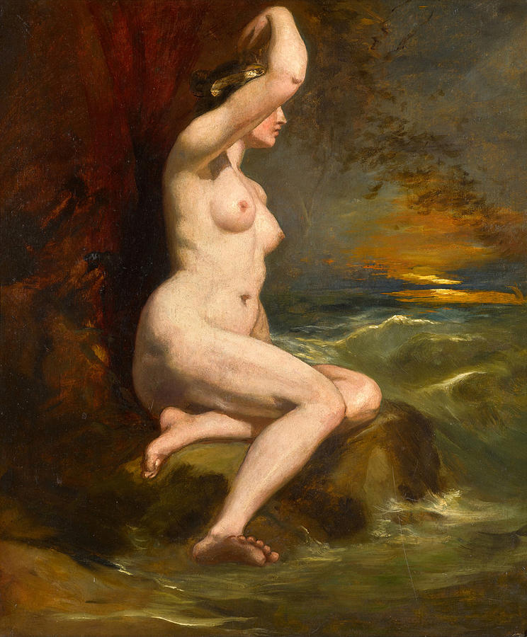 Ariadne 2 Painting by William Etty