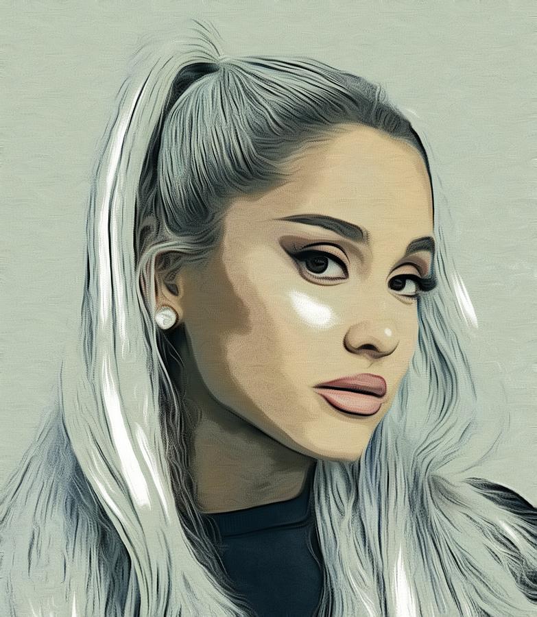 Learn How to Draw Ariana Grande (Singers) Step by Step : Drawing Tutorials