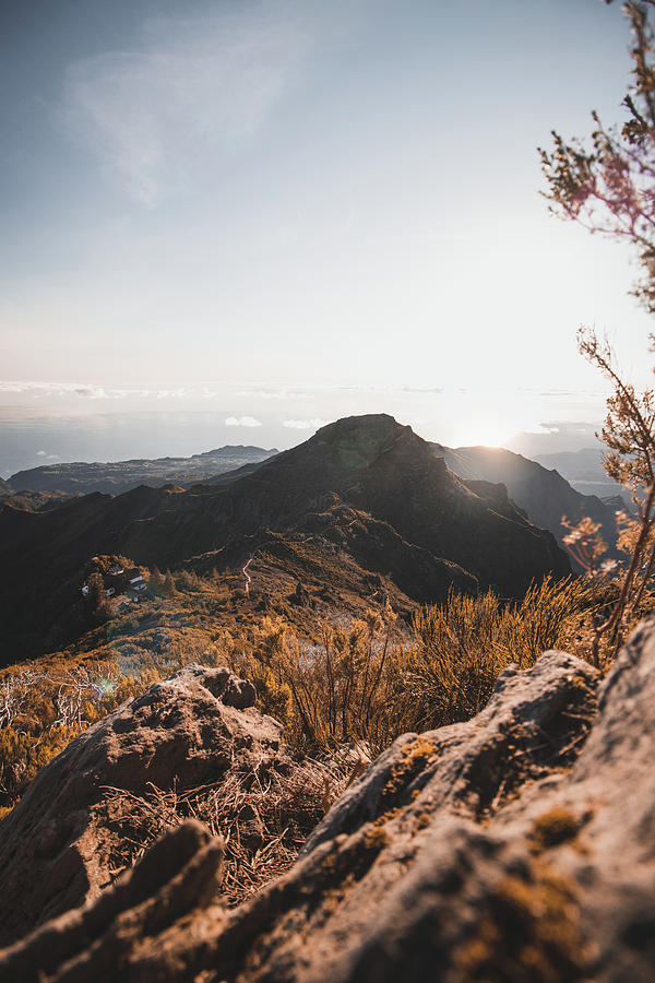 Pico Ruivo, Madeira. Arid land under a blinding sun Photograph by Vaclav Sonnek