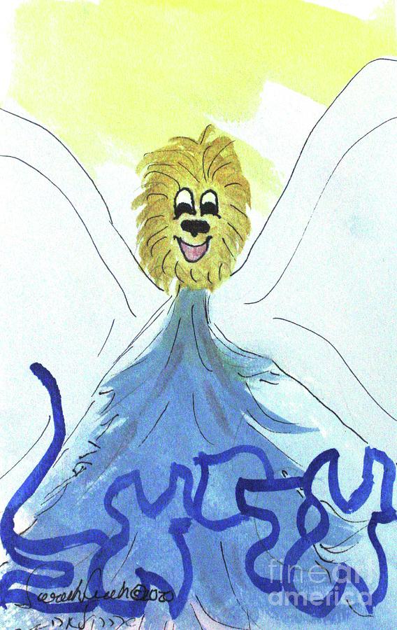 ARIEL an97 Painting by Hebrewletters SL