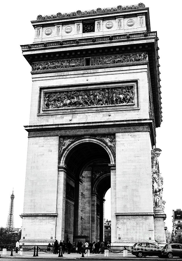 Paris Arc de Triomphe Photograph by John Rizzuto