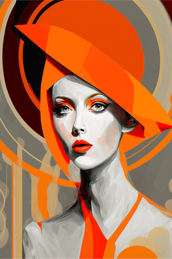 Aristocratic Vintage woman Digital Art by Bishop Art - Fine Art America