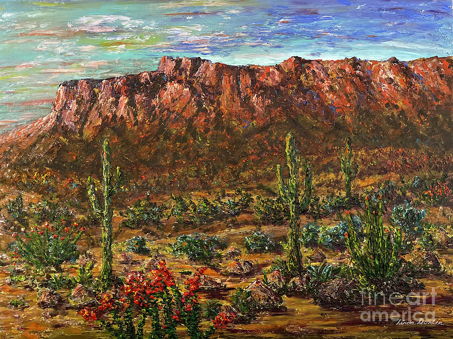 Arizona Dreaming Painting by Linda Donlin