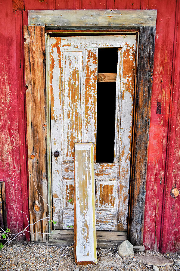Arizona Ghost Town Door Photograph by Kyle Hanson