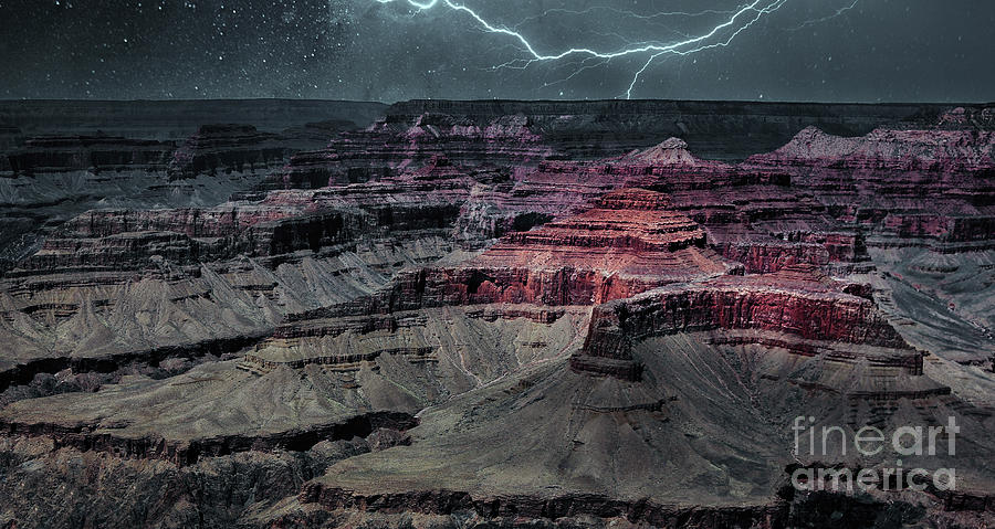 Grand Canyon National Park Photograph - Arizona Grand Canyon Color  by Chuck Kuhn