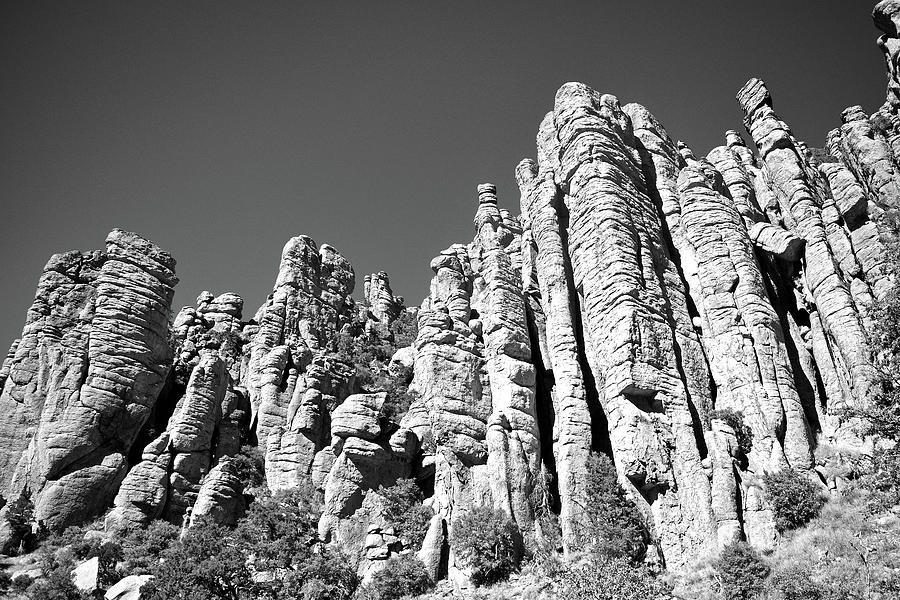 Arizona in Black and White, Chriricahua Mountains Photograph by Chance Kafka
