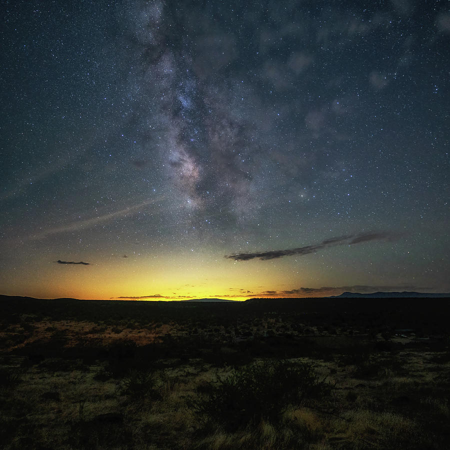 Arizona Milky Way Photograph by David R Robinson