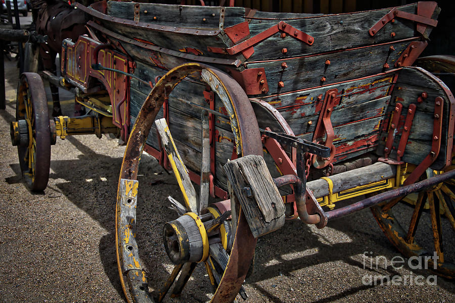 Arizona Old West Wagon Photograph by Kirt Tisdale