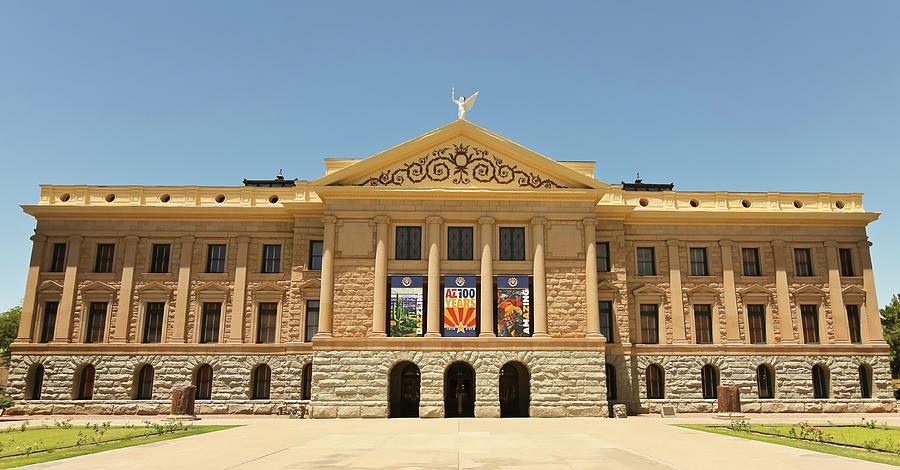Arizona State Capitol Building In Phoenix, Az, Usa Photograph