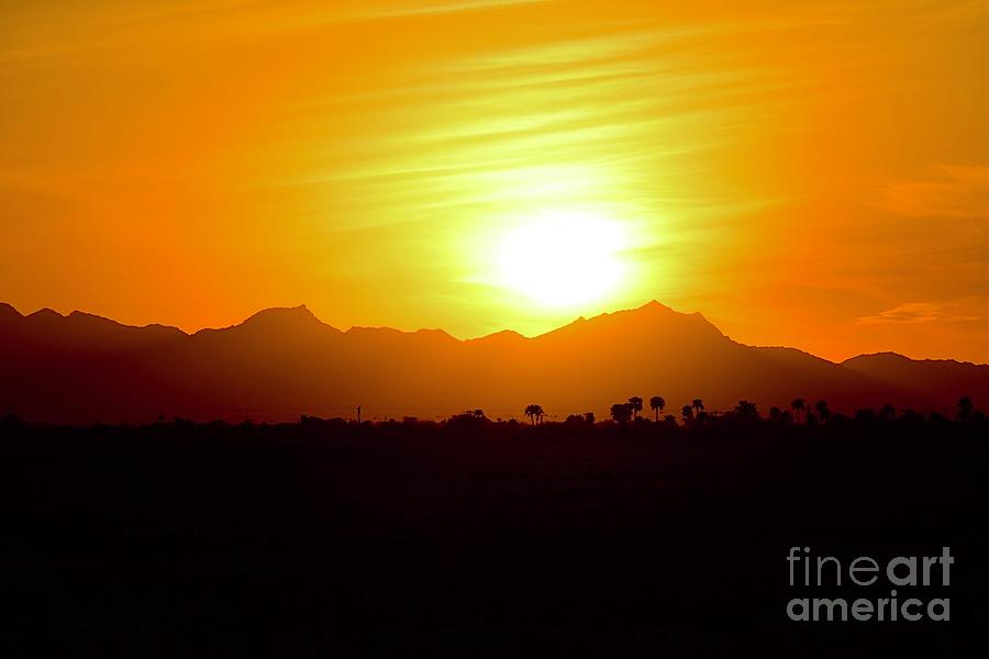 Arizona Sunset Digital Art by Tammy Keyes