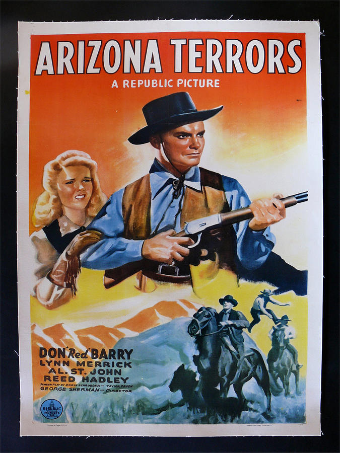 Vintage Painting - Arizona Terrors by Anonymous