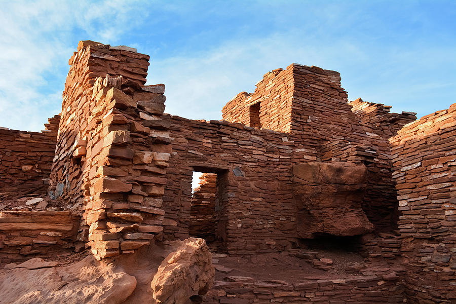 Arizona Wupatki Pueblo  Photograph by Kyle Hanson
