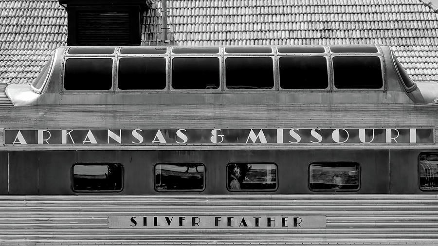 Arkansas and Missouri RR Silver Feather Passenger Car Photograph by James Barber