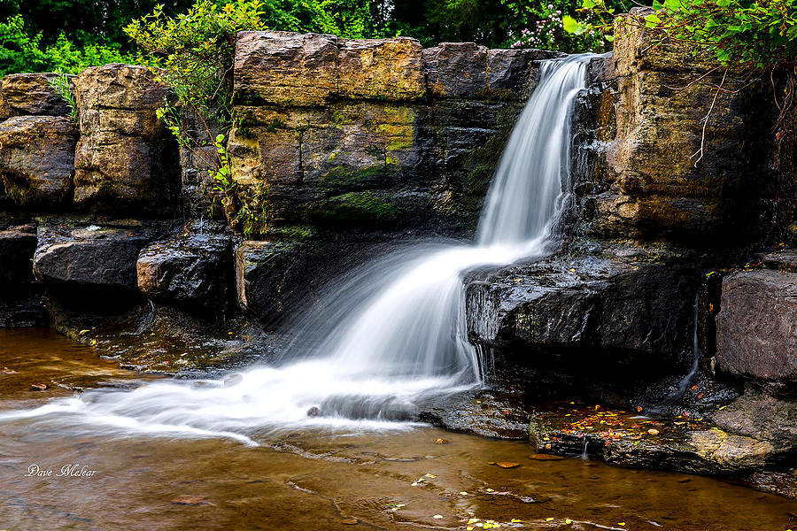 Arkansas Natural Dam Waterfalls Eleven Photograph by Dave Melear