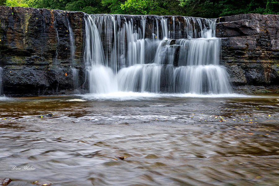 Arkansas Natural Dam Waterfalls Seven Photograph by Dave Melear