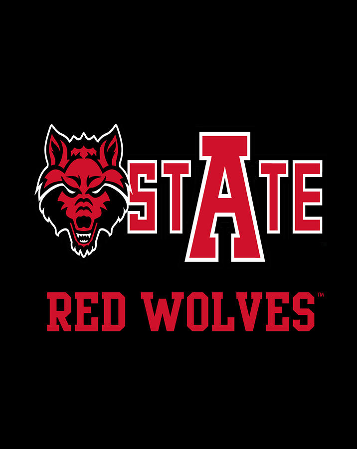 Arkansas State Red Wolves NCAA PPAKS26 Digital Art by Nguyen Hung